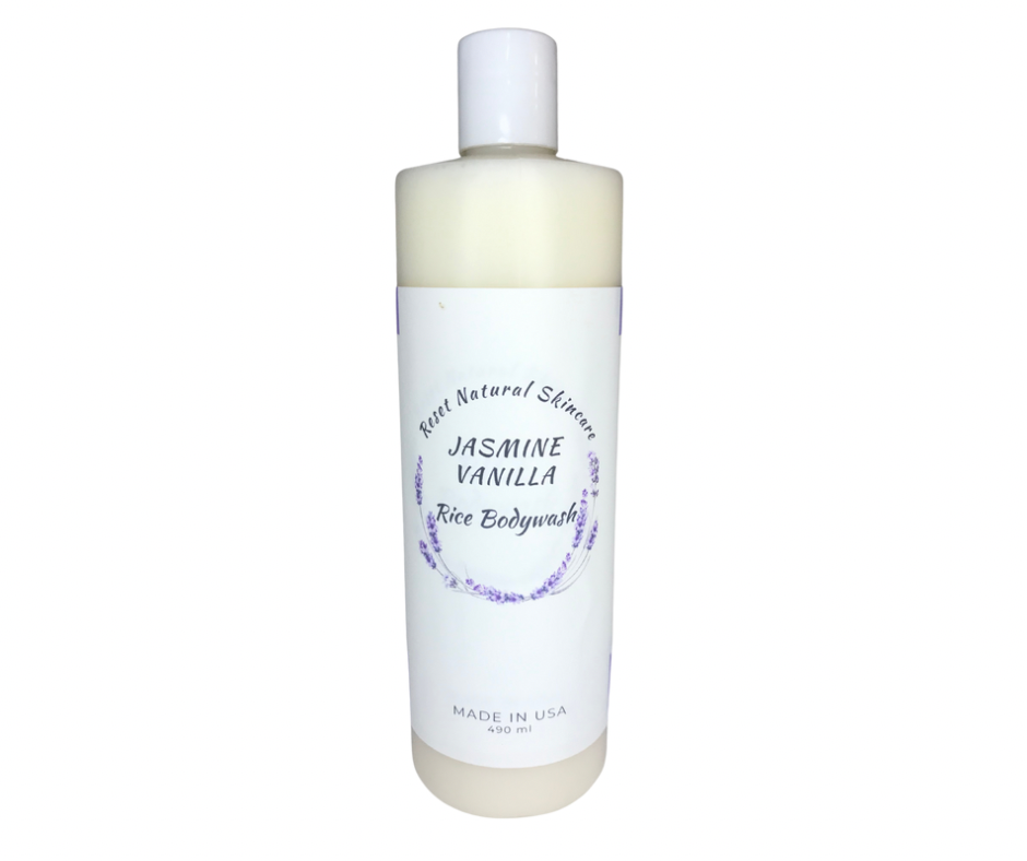 Jasmine Vanilla Rice Body Wash